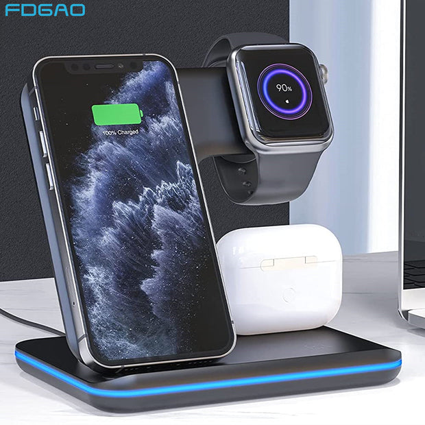 3 in 1 Wireless Charger Stand